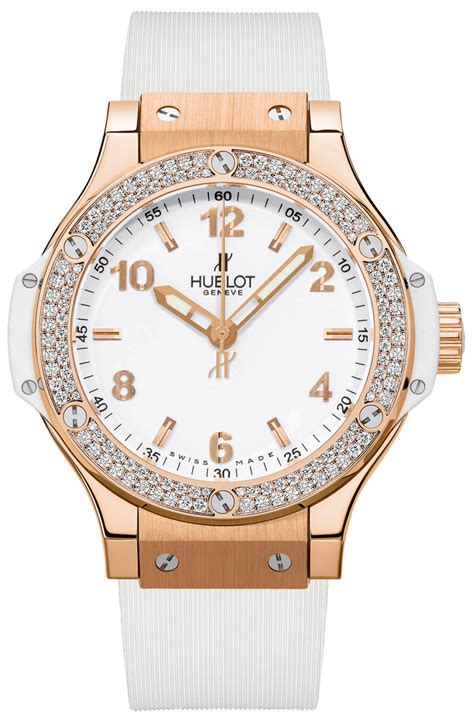 hublot big bang 38mm ladies steel diamonds|hublot 38mm chronograph.